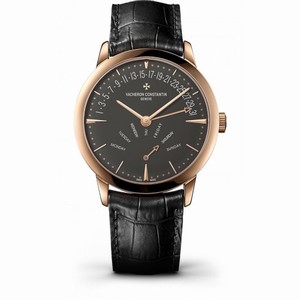 Vacheron Constantin Patrimony Retrograde Day-Date Slate Grey Dial Men's Watch 86020/000R-9940