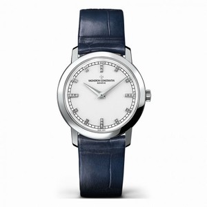 Vacheron Constantin Taditionnelle Blue Alligator Men's Watch 25155000G-9584