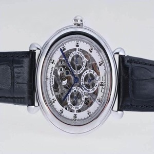 Vacheron Constantin Tourbillon P83000 White Dial Stainless Steel Case Stainless Steel Bezel Watch