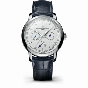 Vacheron Constantin Traditionnelle Day-Date and Power Reserve Gray Dial Men's Watch 85290/000P-9947