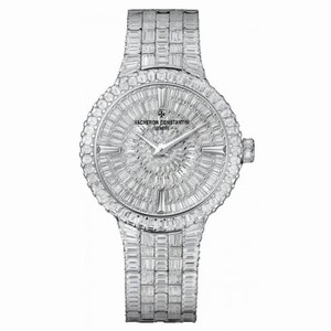 Vacheron Constantin Traditionnelle High Jewelry Diamond Pave Dial Men's Watch 82761/QC1G-9852