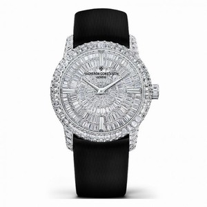 Vacheron Constantin Traditionnelle High Jewelry Medium Model Diamond Ladies Watch 81760000G-9862