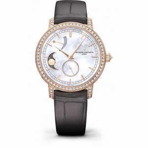 Vacheron Constantin Traditionnelle Moon Phase Mother of Pearl Dial Ladies Watch 83570/000R-9915