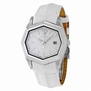 Versace Atelier White Dial White Crocodile Leather Men's Watch 13Q99D001 S001
