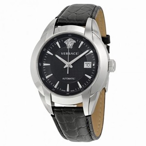 Versace Character Black Dial Stainless Steel Men's Watch 25A399D008-S009