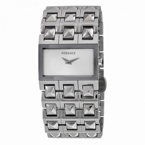 Versace Cleopatra Silver Dial Stainless Steel Ladies Watch 85Q99D002-S099