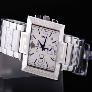 Versace Dv One S260141 White Dial Quartz Chronograph 36mm Watch