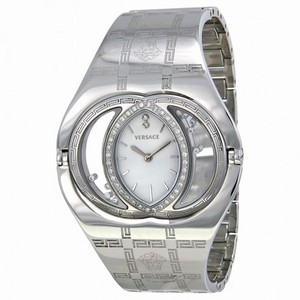 Versace Eclissi Silver Guilloche Dial Stainless Steel Watch 83Q91SD001-S099