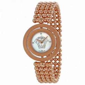 Versace Eon Lady White Mother of Pearl Dial Rose Gold-plated Ladies Watch 79Q80SD497-S080