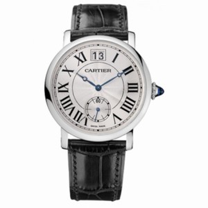 Cartier Rotonde 18kt White Gold Case Unisex Watch W1552851