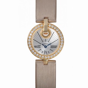 Cartier Captive de Cartier Silver Guilloche Dial Ladies Watch WG600006