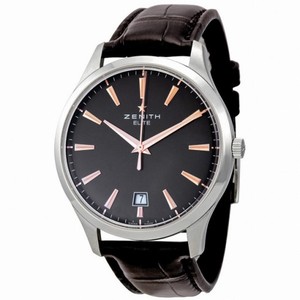 Zenith Captain Brown Dial Brown Leather Strap Automatic Men's Watch 03206067076C498