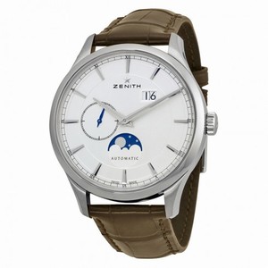 Zenith Captain Moonphase Silver Dial Automatic Men's Watch 03214369101C498