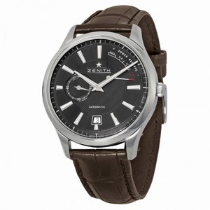 Zenith Captain Power Reserve Black Dial  Automatic Men's Watch 03212068522C493