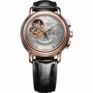 Zenith Chronomaster Open T Rose Gold Men's Watch 180240402101C495