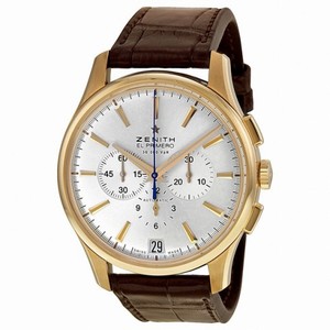 Zenith El Primero Captain 18kt Rose Gold Chronograph Men's Watch 18211040001C498