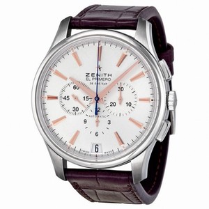 Zenith El Primero Chronograph Automatic Silver Dial Men's Watch 03211040001C498