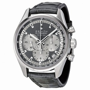 Zenith El Primero Grey Dial Chronograph Automatic Ladies Watch 03215040021C706