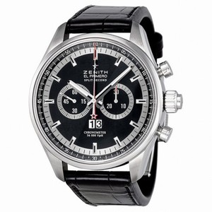 Zenith El Primero Split Second Black Dial Automatic Chronograph Men's Watch 032050402691C714
