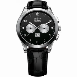 Zenith Grande Class Grande Date Black Dial Automatic Chronograph Men's Watch 030520401021C580