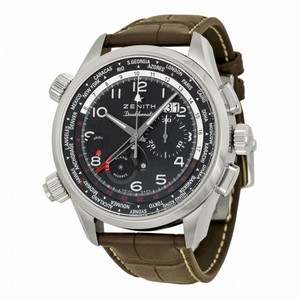 Zenith Pilot Automatic Chronograph Black Dial Men's Watch 03.2400.4046/21.C721