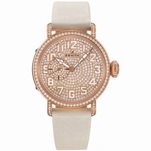 Zenith Pilot Automatic Diamond Dial Ladies Watch 22.1931.681/79.C732