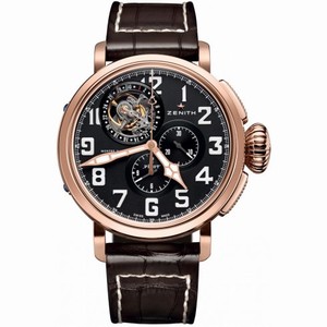 Zenith Pilot Montre d'Aeronef Type 20 Tourbillon Men's Watch 872430403521C721