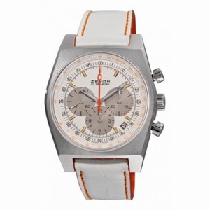 Zenith Vintage 1969 White Dial White Leather Ladies Watch 03.1969.401/02.C510